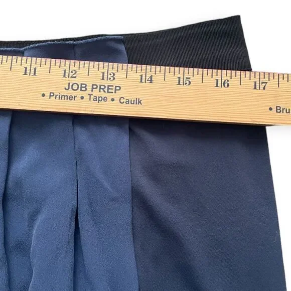 Ellie Tahari blue skirt size L - Picture 2 of 6